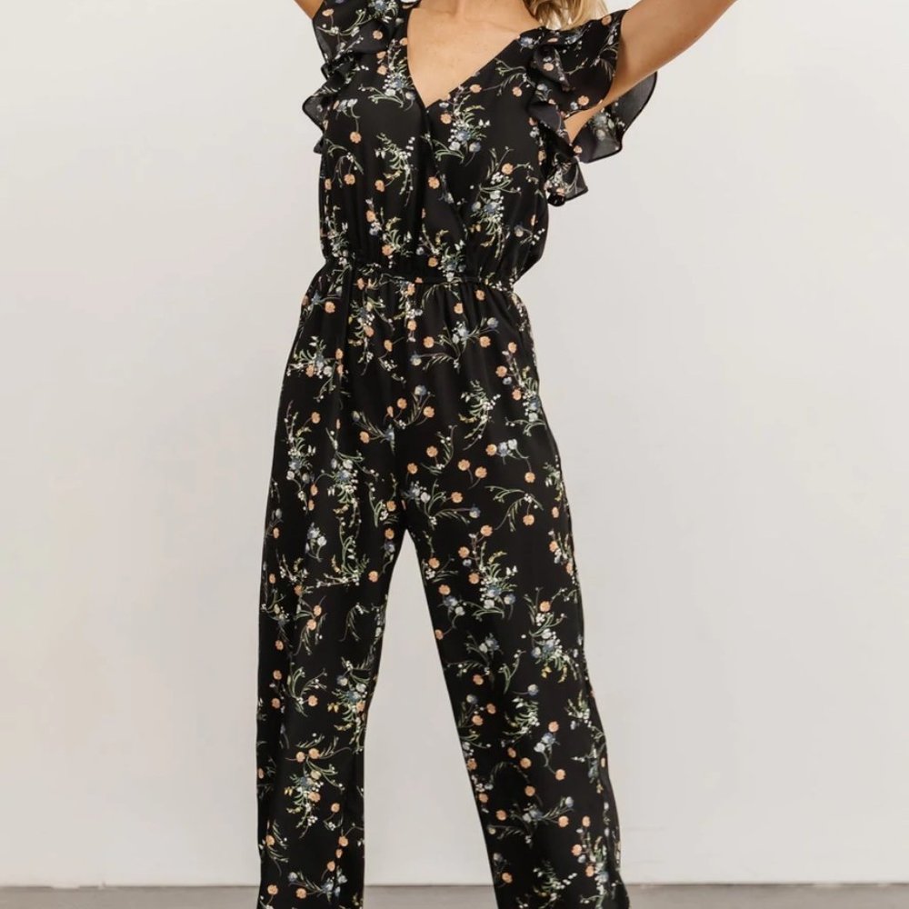 Citrus Patterned Jumpsuit